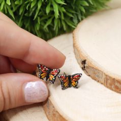 Bedugós pillangó fülbevaló szett