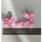 Rózsaszín masni fülbevaló