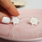 Hópehely fülbevaló