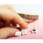 Hópehely fülbevaló