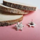 Hópehely fülbevaló