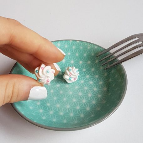 Habcsók fülbevaló