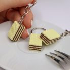 Nápolyi szelet kulcstartó