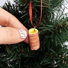 Kürtőskalács karácsonyfadísz