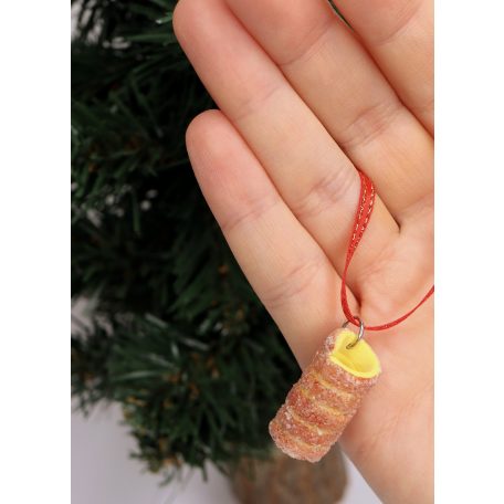 Kürtőskalács karácsonyfadísz