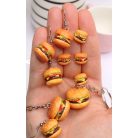 Hamburger fülbevaló