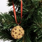 Amerikai csokis keksz karácsonyfadísz