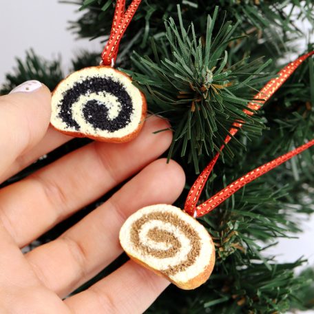 Bejgli karácsonyfadísz