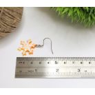 Karácsonyi cukormázas mézeskalács fülbevaló