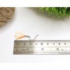 Karácsonyi cukormázas mézeskalács fülbevaló