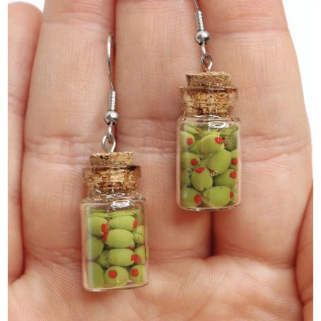 Olive Jar Earrings