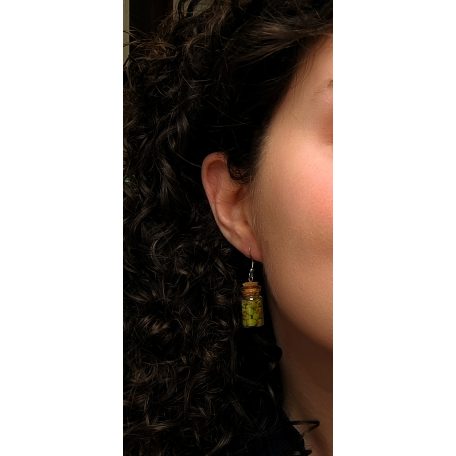 Olive Jar Earrings