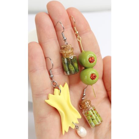 Olive Jar Earrings