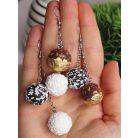 Ferrero rocher fülbevaló