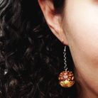 Ferrero rocher fülbevaló