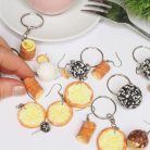 Kürtőskalács kulcstartó