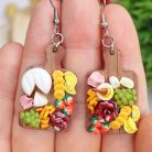 Hidegtál fülbevaló