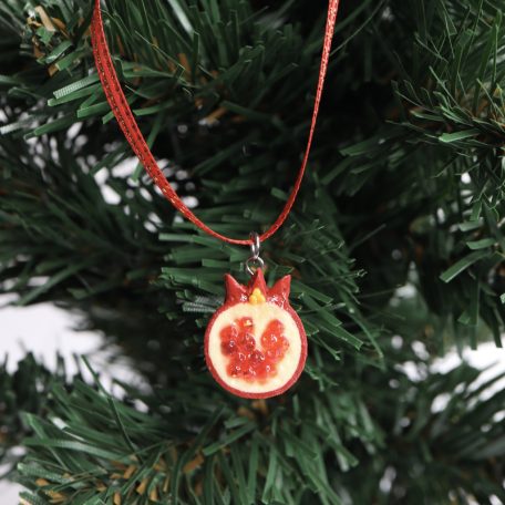 Gránátalma karácsonyfadísz