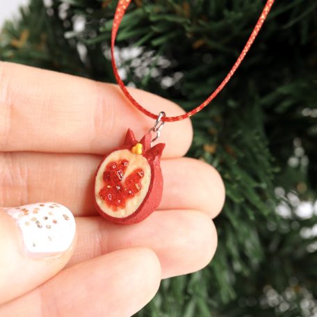 Gránátalma karácsonyfadísz