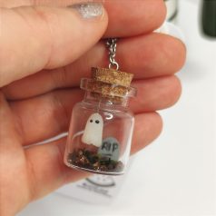 Ghost Terrarium Necklace