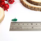 Fenyőág és toboz fülbevaló