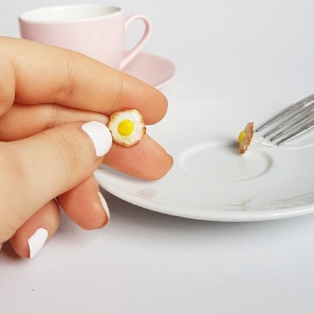 Tükörtojás fülbevaló