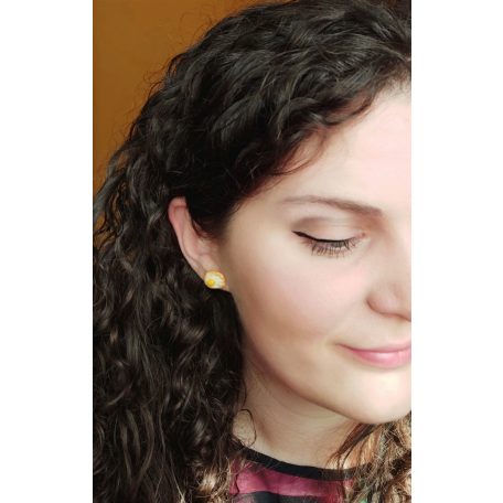 Tükörtojás fülbevaló