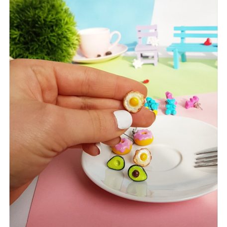 Tükörtojás fülbevaló