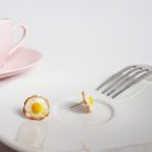 Tükörtojás fülbevaló