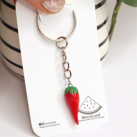 Chili Keychain