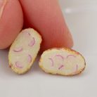 Zsíros kenyér lilahagymával fülbevaló