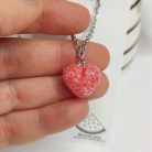 Gumicukor szív nyaklánc