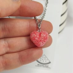 Sour Gummy Heart Necklace