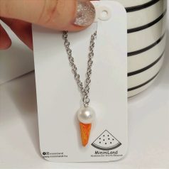 Ice Cream Cone Necklace