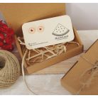 Linzerkarika fülbevaló