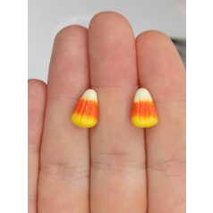 Candy Corn kukorica cukorka fülbevaló