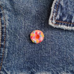 Pink Donut Pin