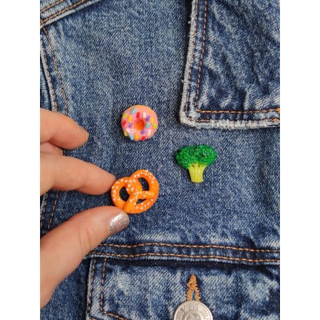 Pink Donut Pin