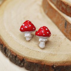 Bedugós gomba fülbevaló