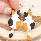 Foltos cica fülbevaló