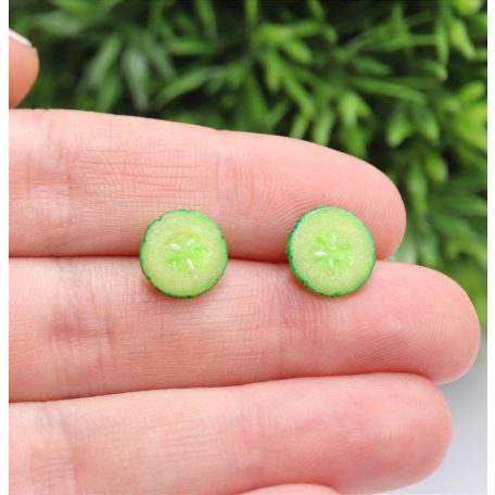 Kígyóuborka fülbevaló