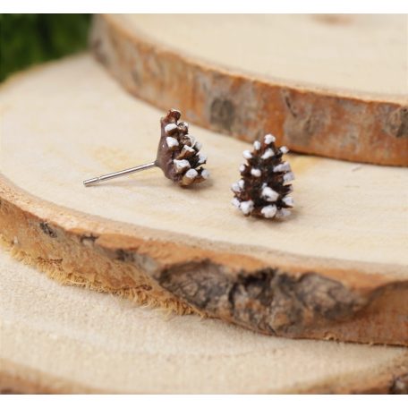 Havas toboz fülbevaló 