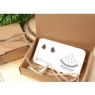 Havas toboz fülbevaló 