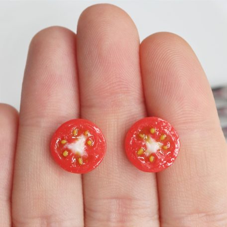 Bedugós paradicsom fülbevaló