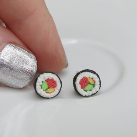 Sushi fülbevaló szett