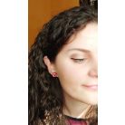 Gránátalma fülbevaló