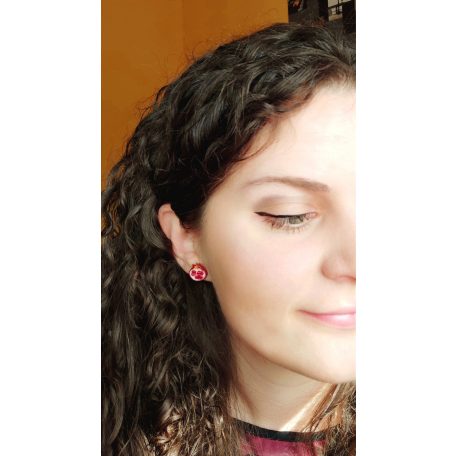 Gránátalma fülbevaló