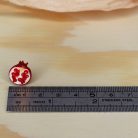 Gránátalma fülbevaló