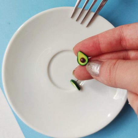 Avokádó fülbevaló