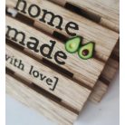 Avokádó fülbevaló